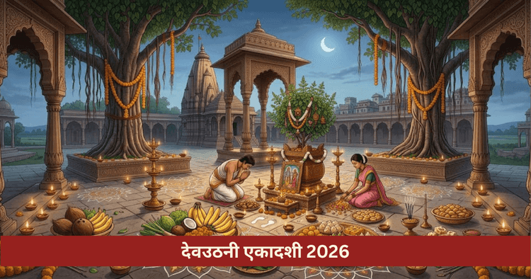 देवउठनी एकादशी 2026: तिथि, व्रत और तुलसी विवाह विधि