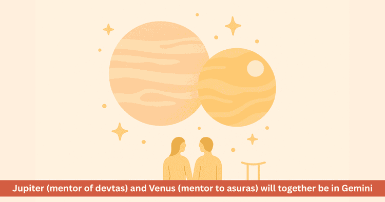 Jupiter-Venus Conjunction in Gemini 2025: New Beginnings in Love for These Zodiac Signs