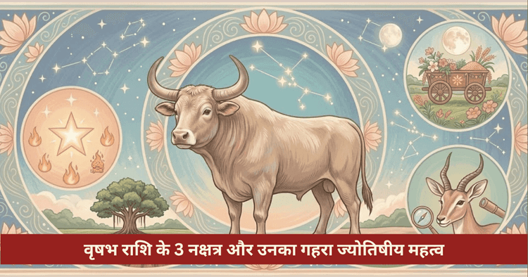वृषभ नक्षत्र: कृतिका, रोहिणी और मृगशिरा