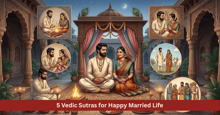 Happy Married Life 5 Vedic Sutras