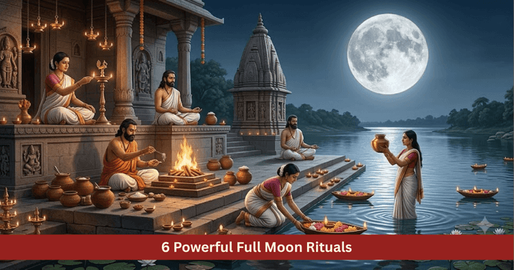 6 Full Moon Rituals for Love Money Luck