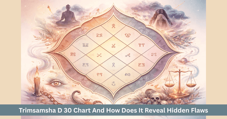 Trimsamsha D 30 Chart & Hidden Life Flaws