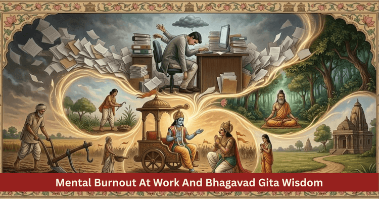 Overcome Workplace Burnout With Bhagavad Gita Lessons
