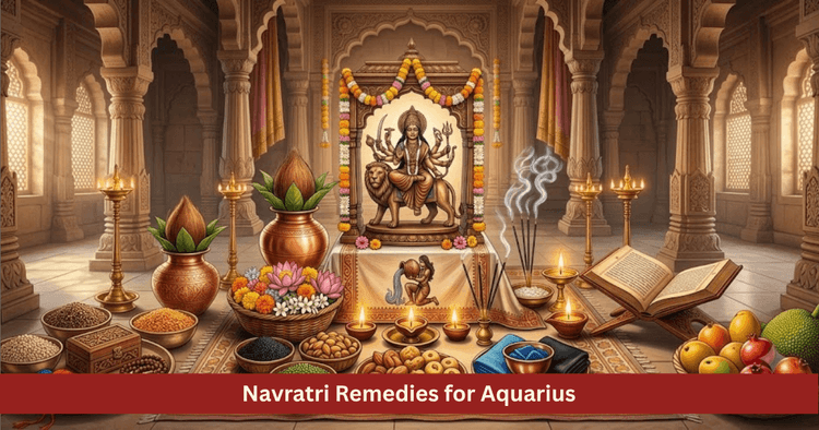 Aquarius Navratri Remedies Wealth Family