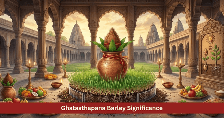 Ghatasthapana Barley Future Signs