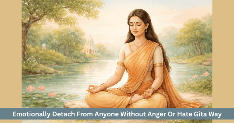 The Gita Way To Emotionally Detach Without Anger The Art Of Protecting Your Energy