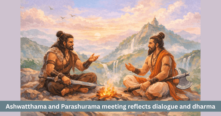 Ashwatthama Parashurama Meeting Story