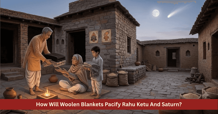 Woolen Blanket Charity: Pacifying Rahu, Ketu And Saturn