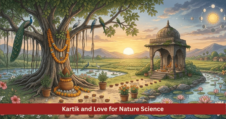 Kartik Nature Worship Environmental Science Vidhi