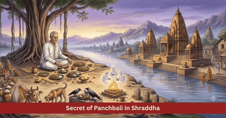 Shraddha Panchbali: Crow Dog Ant and Cow Food Offering