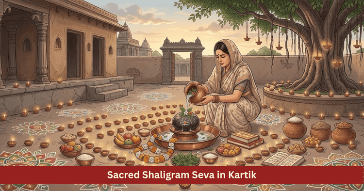 Kartik Shaligram Seva Rules Vidhi Benefits
