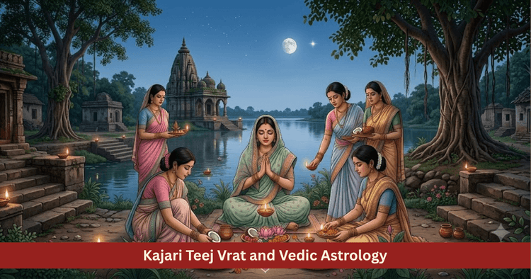 Kajari Teej Vrat Astrological Importance