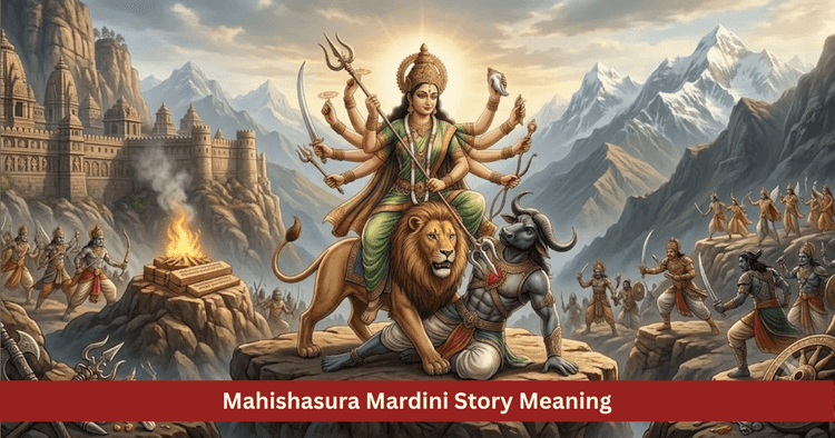 Mahishasura Mardini Story Spiritual Meaning