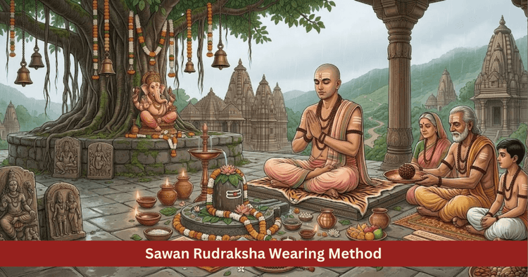 Sawan Rudraksha Wearing Method | Right Time and Benefits