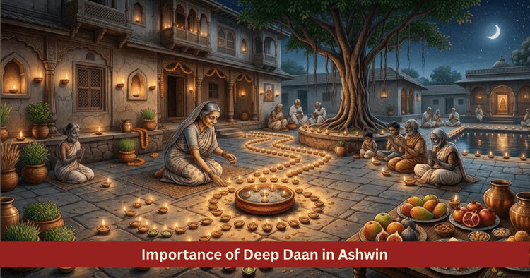 Ashwin Deep Daan: Yam Deep, Pitru Deep and Devi Jyoti