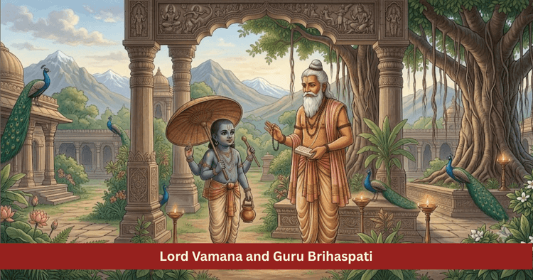 Vamana Brihaspati Three Steps Yellow Cloth and Jupiter Remedy