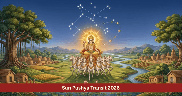 Sun Pushya Nakshatra Transit 2026