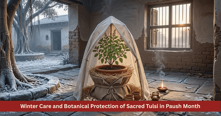 Tulsi Care In Paush Month: Winter Frost Protection And Rules
