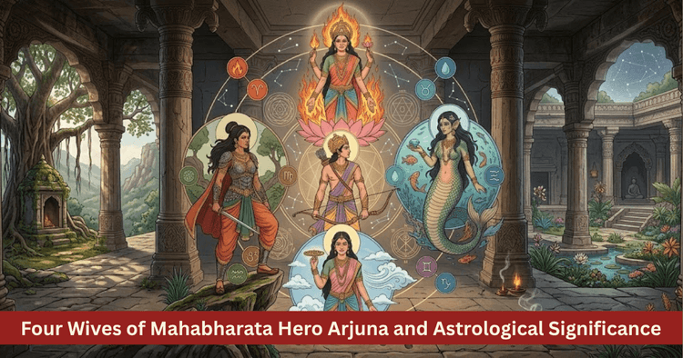 4 Wives of Arjuna: Secrets and Astrological Meaning