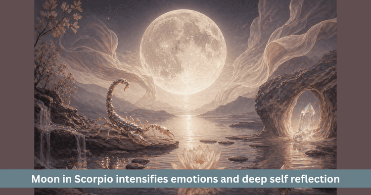 Moon Transit in Scorpio Effects on Emotions and Transformation
