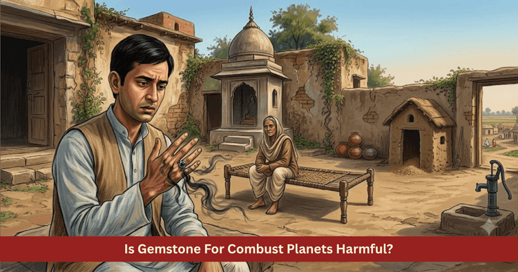 Combust Planets Gemstone Dangers Meaning and Vedic Remedies Guide