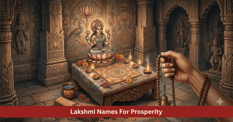 Five Lakshmi Names For Prosperity