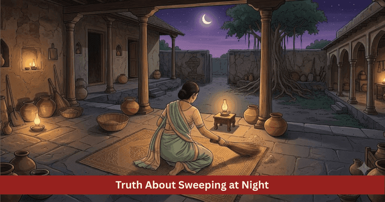 Is Sweeping at Night Inauspicious