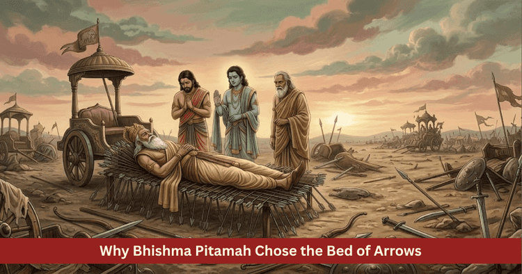 Why Bhishma Pitamah Chose Bed of Arrows Mahabharata Secret