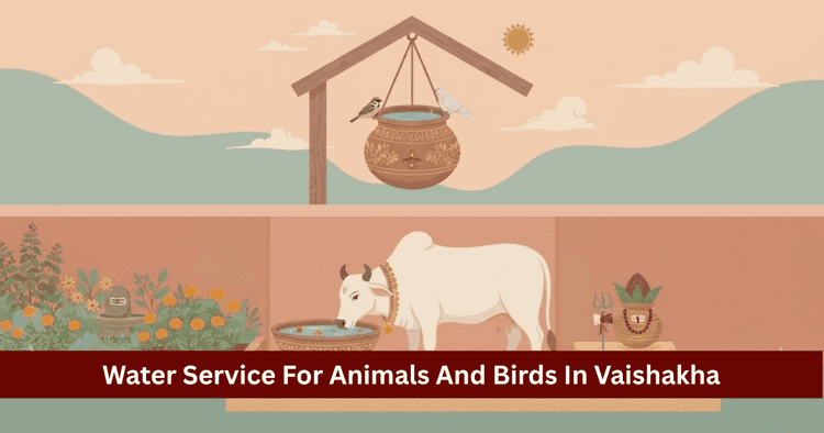Water Service for Animals & Birds in Vaishakha: Parinda Lore