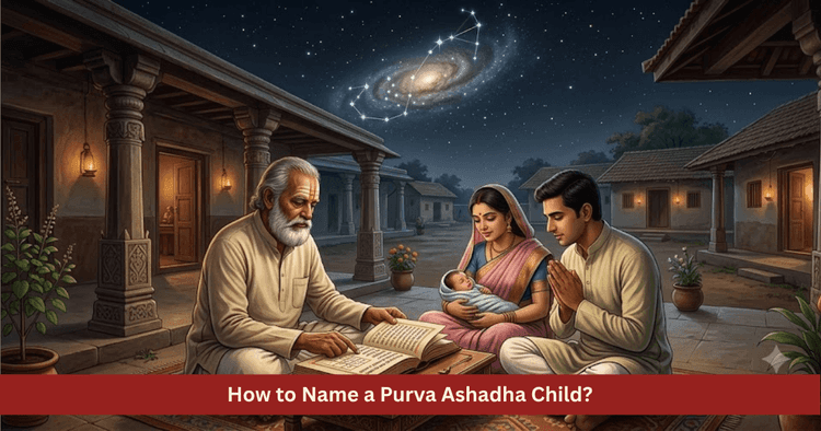 Purva Ashadha Baby Naming Methods and Astrological Syllables