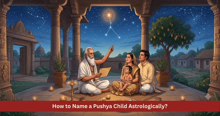 Pushya Baby Naming Methods and Astrological Syllables