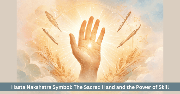 Meaning and Significance of Hasta Nakshatra Hand Symbol