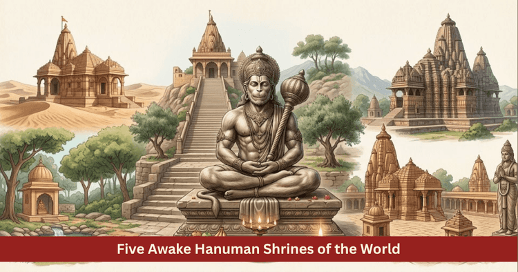 Five Awake Hanuman Shrines of the World Astrological Truth Revealed