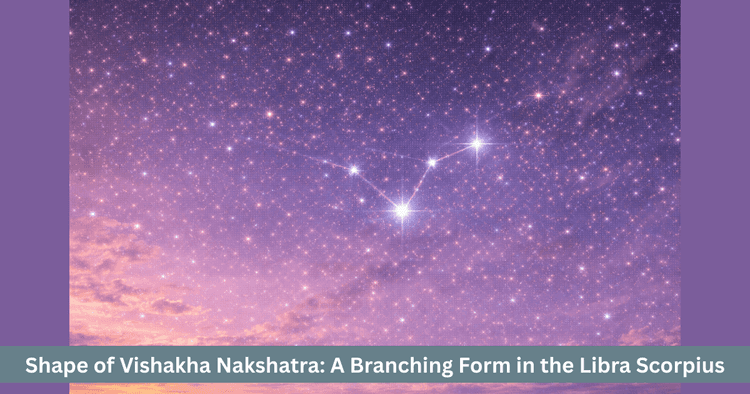 Vishakha Nakshatra and Its Branching Geometry
