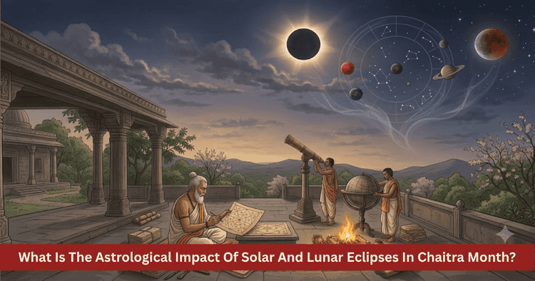Chaitra Eclipses: Solar & Lunar Impacts, Sutak, 12 Signs