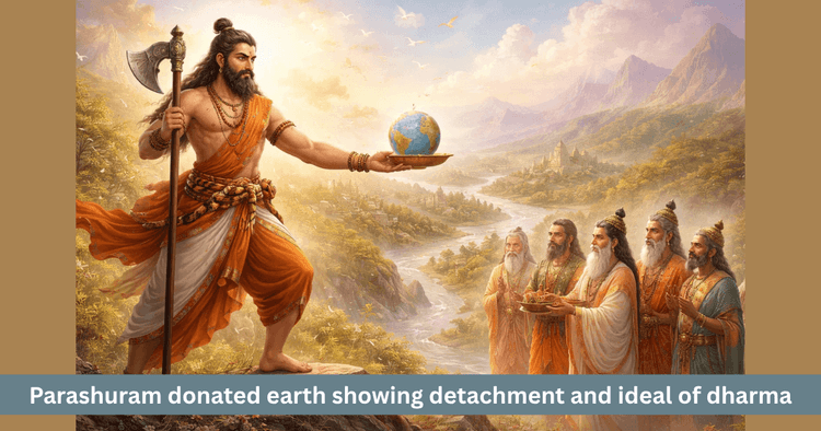 Parashurama Earth Gift Meaning