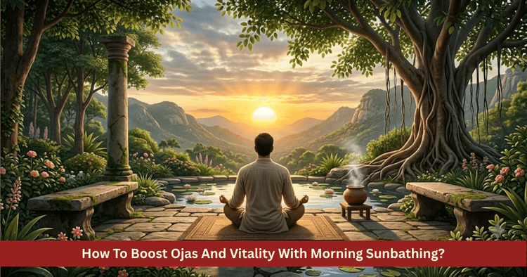 Morning Sunbathing Science: Paush Vitamin D And Ojas Benefits