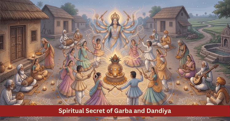 Navratri Garba Dandiya: Garbha Deep and Spiritual Meaning