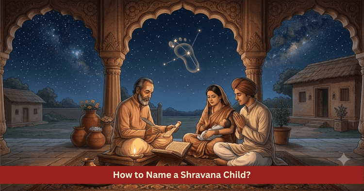 Shravana Baby Naming Methods and Astrological Syllables
