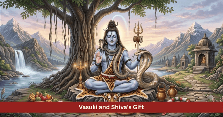 Vasuki Nag and Shiva's Blessing