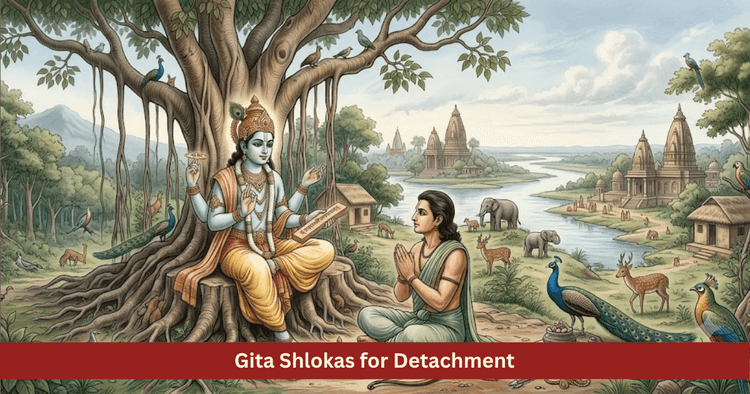 Gita Shlokas on Detachment
