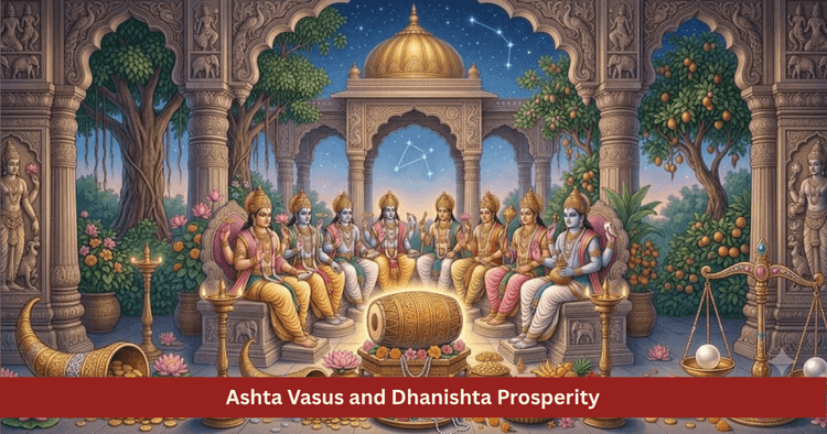 Dhanishta Nakshatra Eight Vasus Mangala Wealth Property