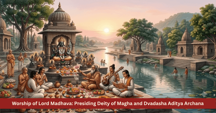Lord Madhava Worship: Magha Presiding Deity & Aditya Arghya