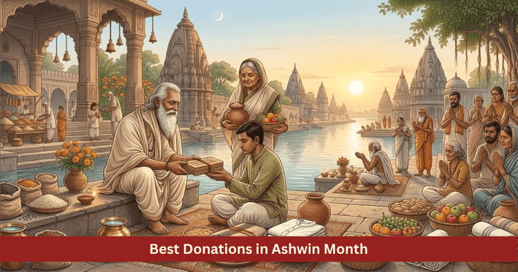 Ashwin Month Donation: Five Items and Zodiac Remedies