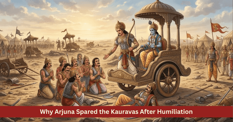 Why Arjuna Spared Kauravas Virat War Mahabharata Secret