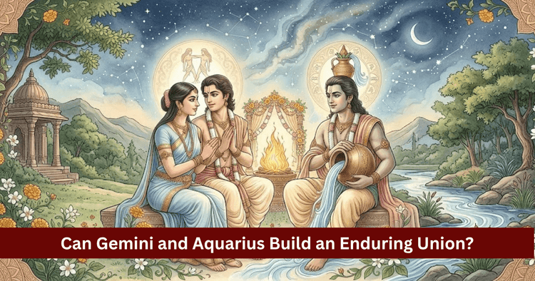 Gemini and Aquarius Compatibility: Love, Marriage and Vedic Astrology Guide