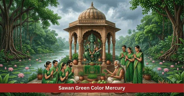 Green Color Mercury Sawan