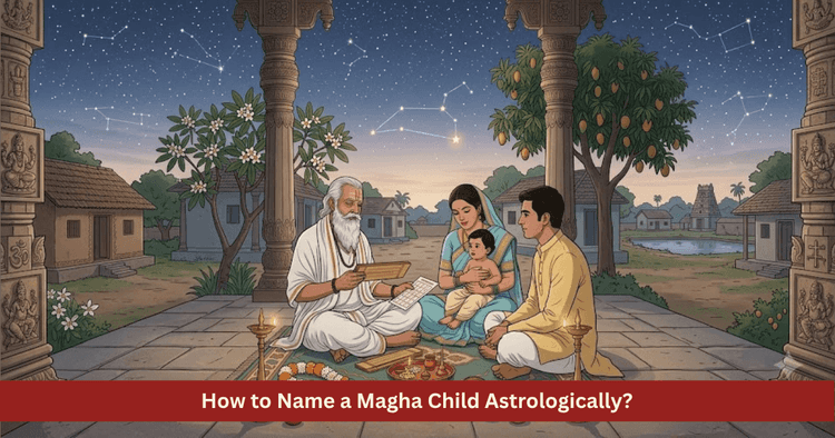 Magha Baby Naming Methods and Astrological Syllables