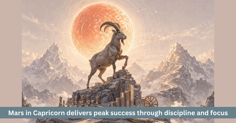 Mars Transit in Capricorn 2026: Impact on Discipline and Success