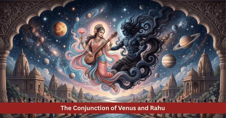 Venus Rahu Conjunction Love Obsession and Remedies Revealed